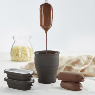 Set 4 moldes helado magnum Creamy Lekue