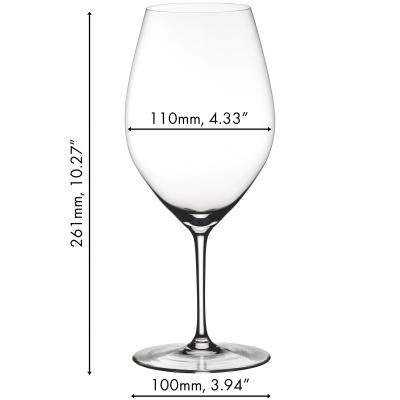 4x Copa Riedel Wine Friendly Overture Magnum