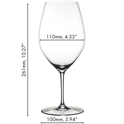 4x Copa Riedel Wine Friendly Overture Magnum