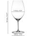 4x Copa Riedel Wine Friendly Overture Magnum