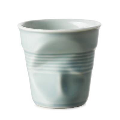 Taza espresso arrugada Revol 80 ml blue Mistral
