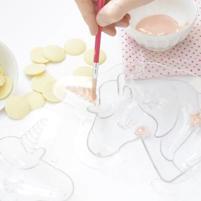 Molde para chocolate 3D Unicornio