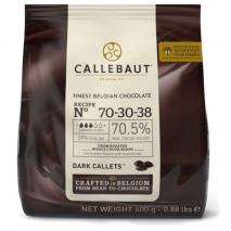 Cobertura chocolate negro Callebaut 70,5% 400