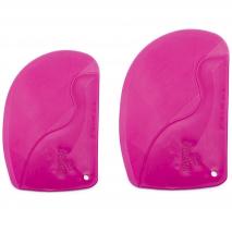 Juego 2 esp�tulas masas pasteler�a magenta