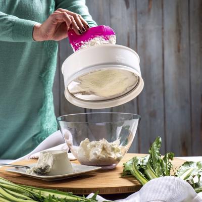 Juego 2 esp�tulas masas pasteler�a magenta