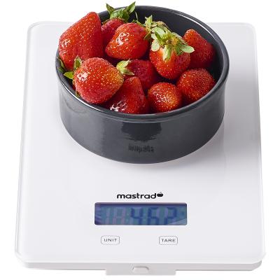 Balanza de cocina recargable USB 15 Kg