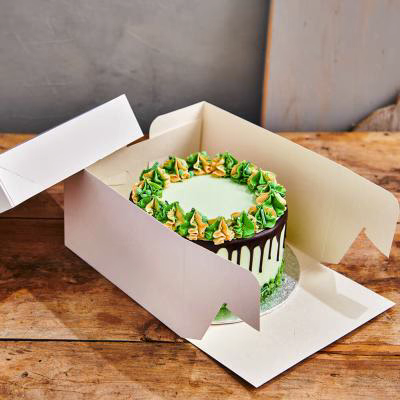Caja para pasteles y base 3mm 25x25x15 cm