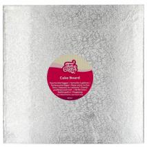 Base pastissos quadrada plata