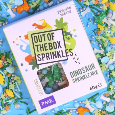 Sprinkles Out the Box 60 g Dinosaurio