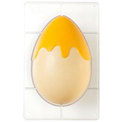 Molde policarbonato para chocolate Huevo Deco 250g