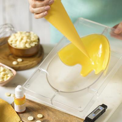 Molde policarbonato para chocolate Huevo Deco 250g