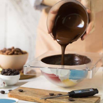 Molde policarbonato chocolate Huevo base plana 250