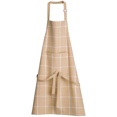 Delantal algodn reciclado Doha camel