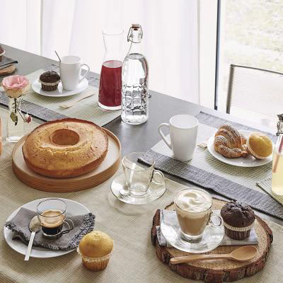 Taza caf� cristal con asa Easy