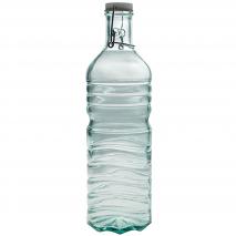 Botella cristal para agua con tapón 1,5 L