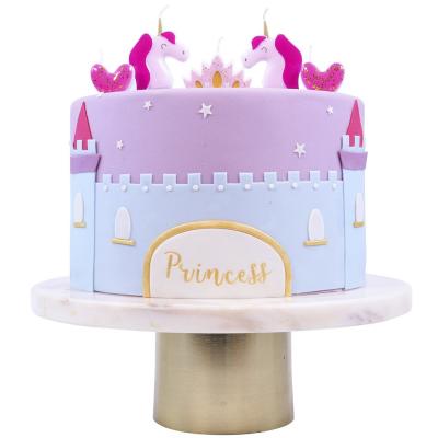 Set de 5 velas cumpleaos 3D Princesas