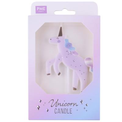 Vela topper Unicornio