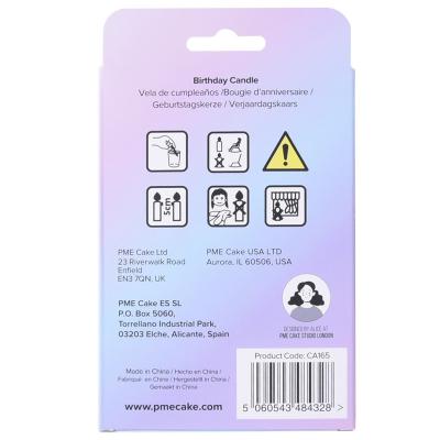 Vela topper Unicornio