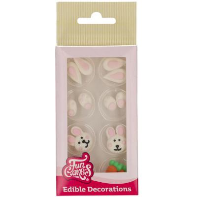 Set 8 decoraciones de az�car Pascua