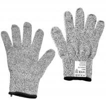 2 guantes protectores corte talla L