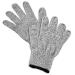 2 guantes protectores corte talla L