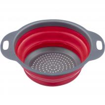 Colador plegable silicona con asas 22 cm