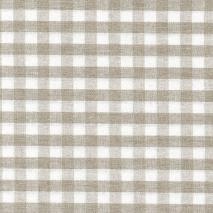 Servilleta de mesa 41x41 cm Vichy blanco