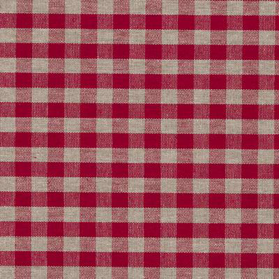 Mantel resinado Vichy rojo