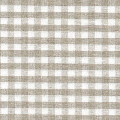 Mantel resinado redondo 140 cm Vichy blanco