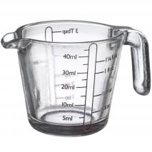 Mini gerra mesuradora vidre 40 ml