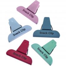 5 pinzas clip bolsas Snack