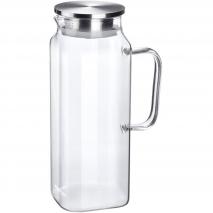 Jarra borosilicato 1,8 L asa y tapa acero