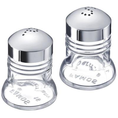 2x Salero pimentero mesa 40 ml