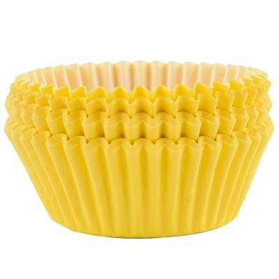 Papel cupcakes x60 PME amarillo