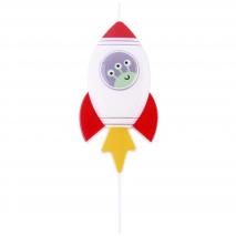 Vela topper Cohete
