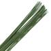 Set 50 alambres para flores calibre 22 verde oliva