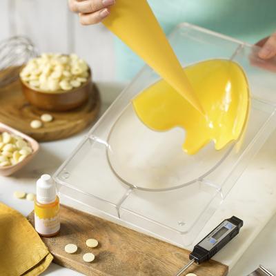 Set 2 molde policarbonato chocolate Huevo Dec 250g