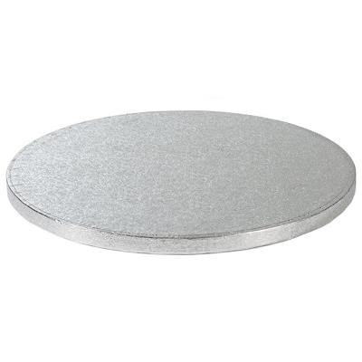 Base pasteles redonda plata 18 cm 1,2 cm