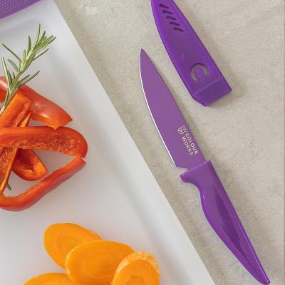 Cuchillo con funda 10 cm Colours