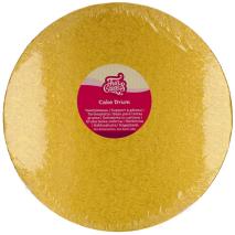 Base pasteles redonda 30 cm Oro