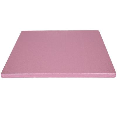 Base pasteles cuadrada 30,5x30,5x1 cm Rosa
