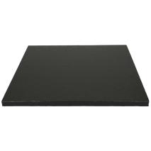 Base pasteles cuadrada 30,5x30,5x1 cm Negro