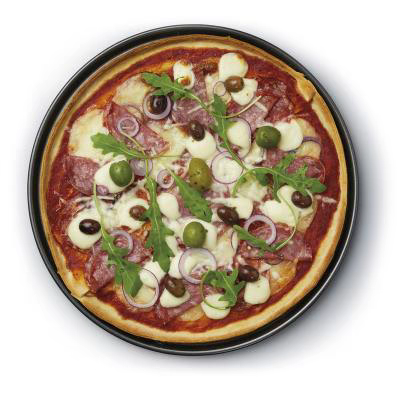 Molde para pizza crujiente agujereado 32 cm