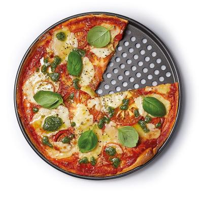Molde para pizza crujiente agujereado 32 cm