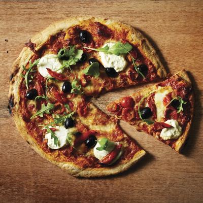 Molde para pizza crujiente agujereado 32 cm