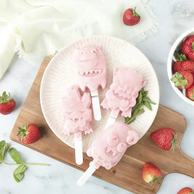 Molde 4 helados Monstruos Zoku