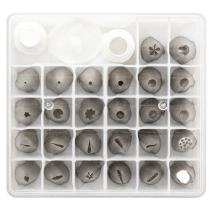 Kit estuche 26 boquillas y 2 adaptadores