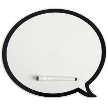 Pizarra nevera iman bubble con rotulador