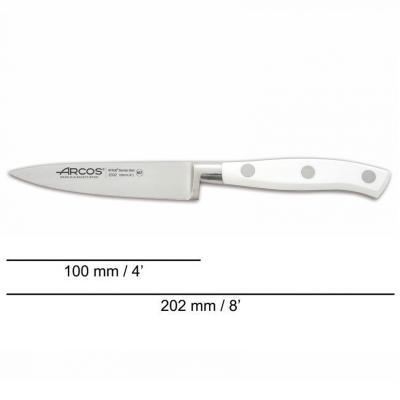 Set 3 cuchillos cocina Arcos Riviera blancos