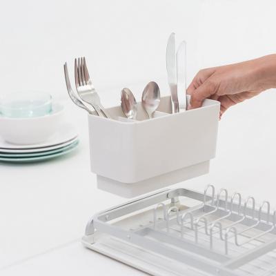 Escurreplatos compacto Sinkside gris claro